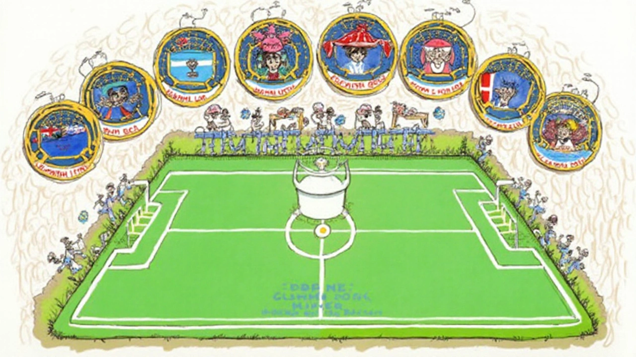 Google Doodle zum WM-Tag 3: Kunst trifft Fußball in Frankreich, Australien, Argentinien, Dänemark, Island und Kroatien