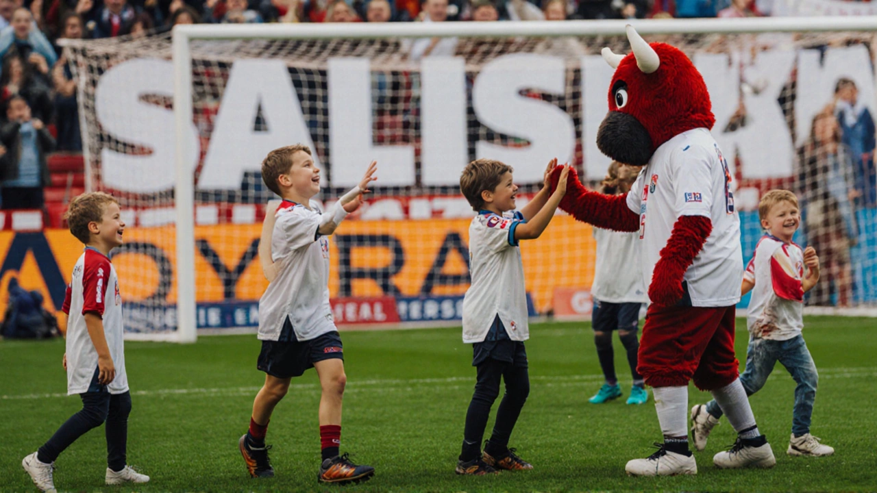 Red Bull Salzburg: Exklusives Mittelkreis‑ und Fahnen‑Kidz‑Event für Bulls‑Camp‑Kids